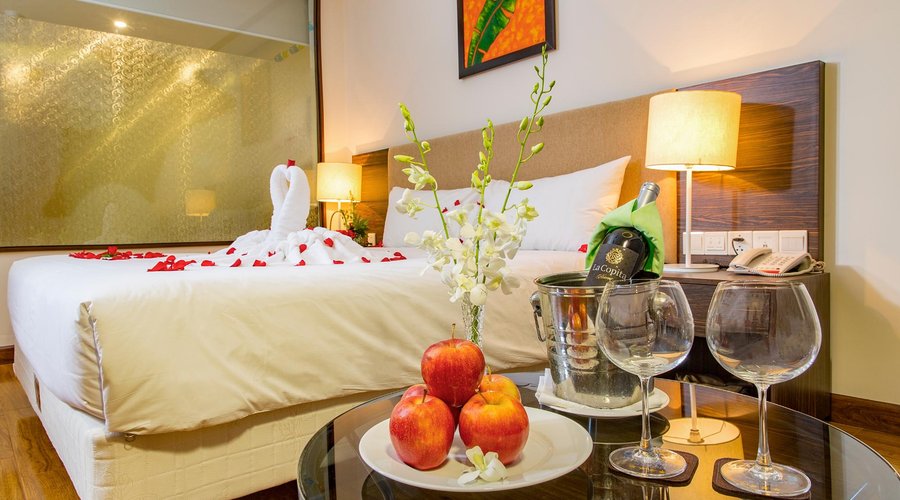 Honeymoon set up