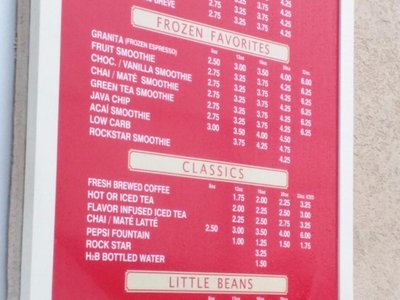 The Human Bean Grants Pass - Menu Prices Restaurant Reviews - Tripadvisor
