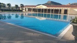 Federico II Palace Hotel in Sicily, image may contain: Pool, Swimming Pool, Hotel, Villa