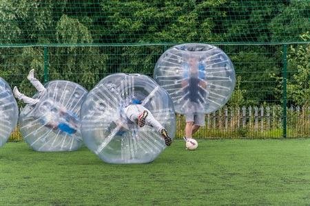 Bubbleball Football at Colin Park Leisure
