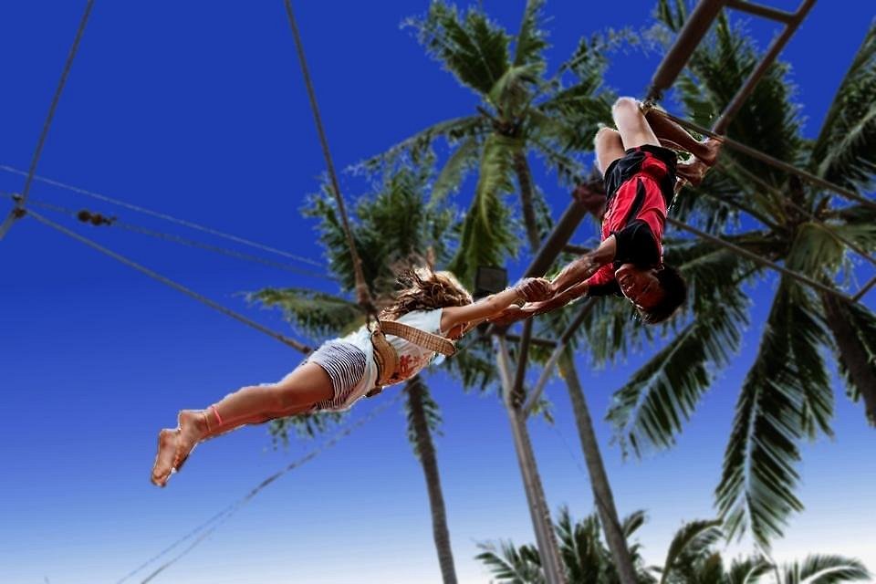 Flying trapeze. Phuket Adventure. Skyline Adventure Phuket. Phuket Adventures World фото. Май Хао.