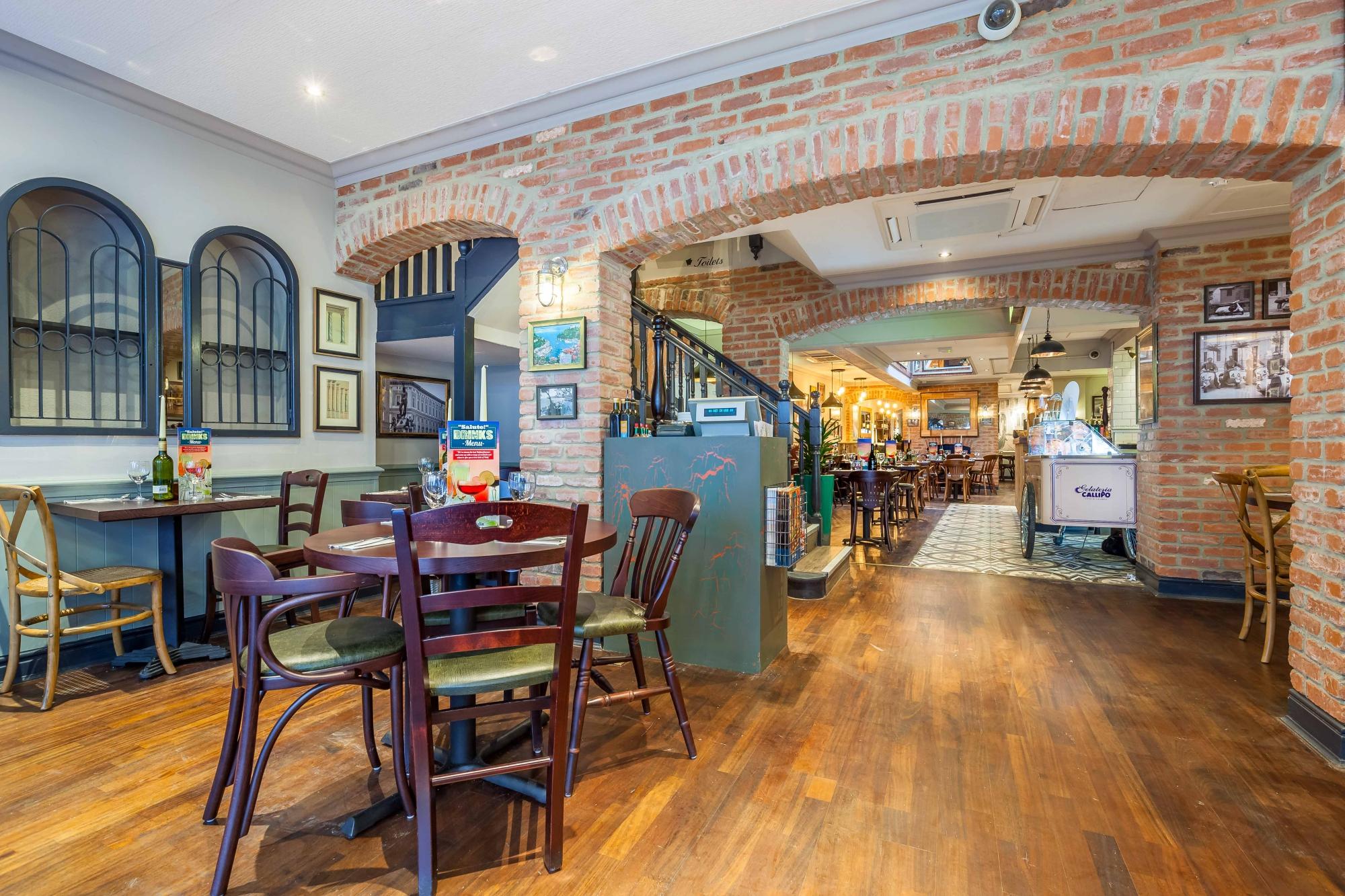 Bella italia just eat shop