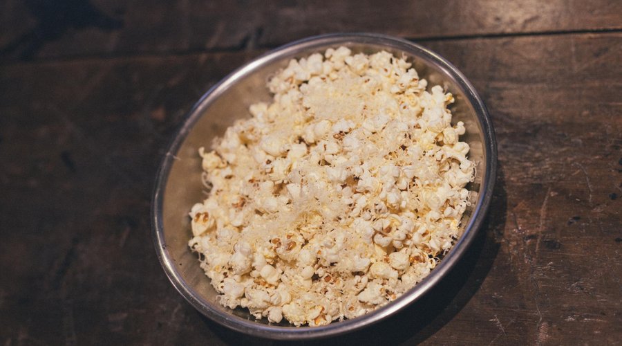 Parm & Pepper Popcorn