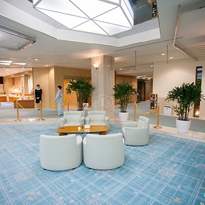 Lobby at the Arima Onsen Hotel Kinzan