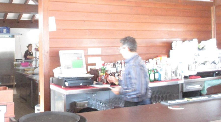 El Faro Restaurant, Villaricos: Bar.