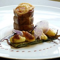 carré de veau, blettes