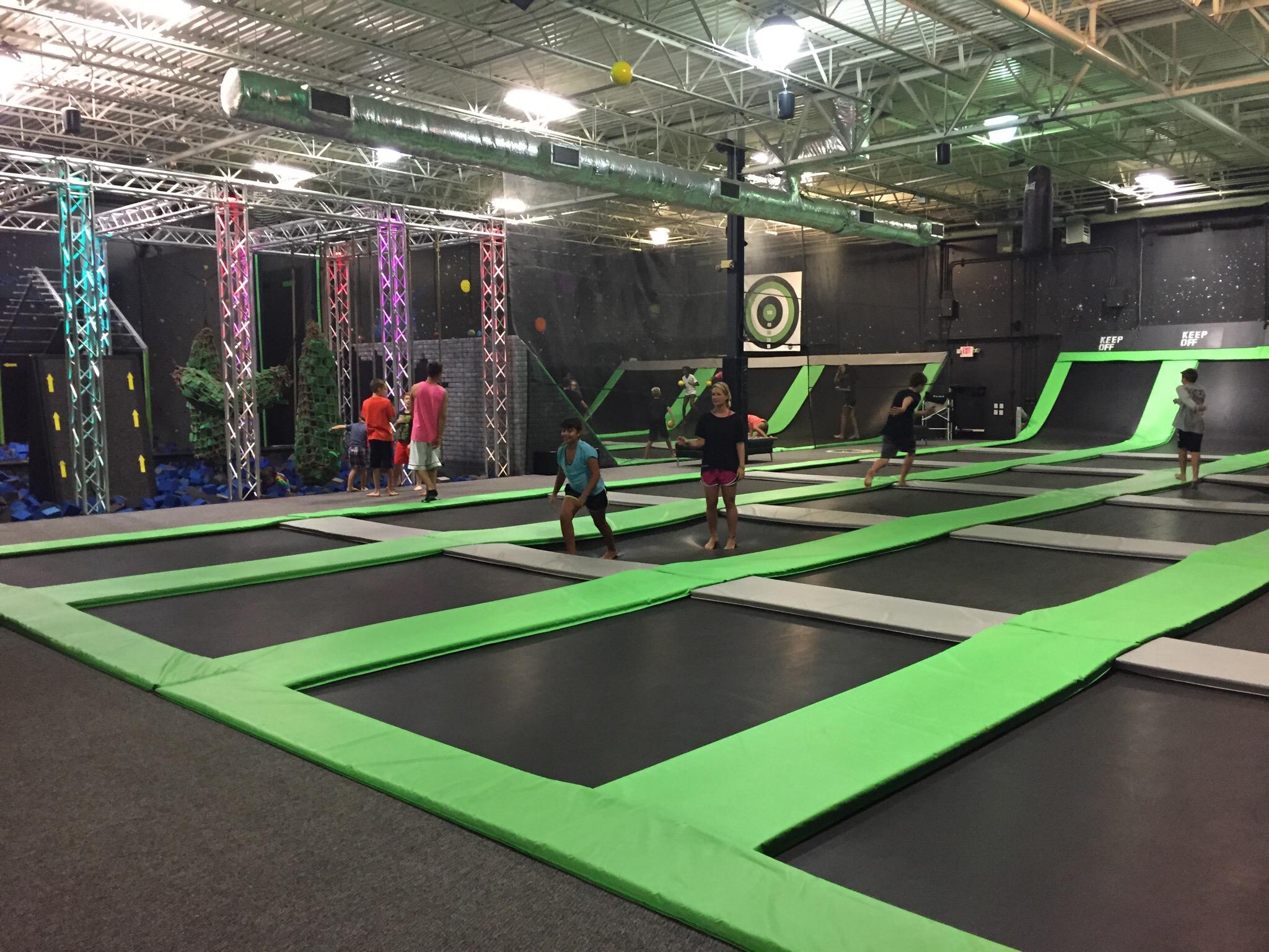 Defy gravity clearance trampoline park