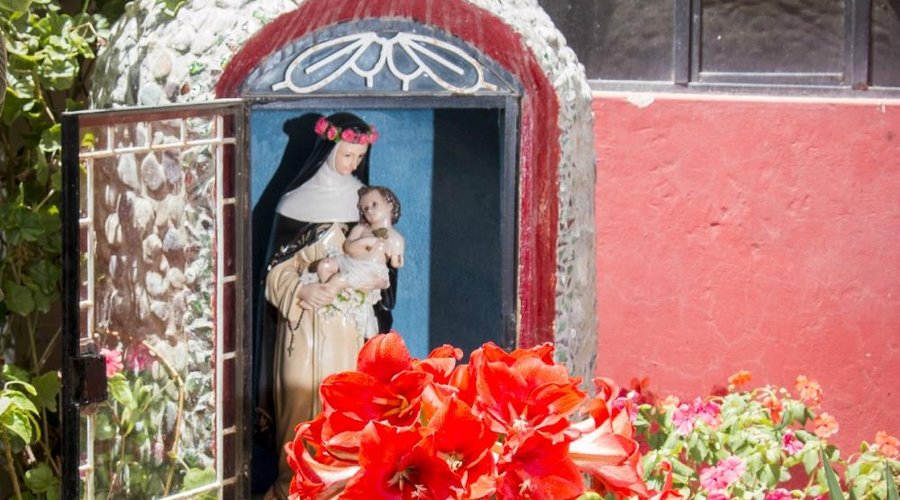 La patrona Santa Rosa de Lima