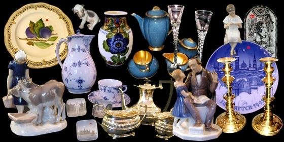 Many wonderful collectibles, antiques, glassware and silverware in our antique shop