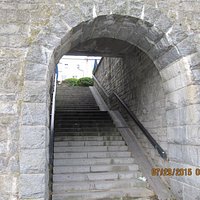 Walkway in town