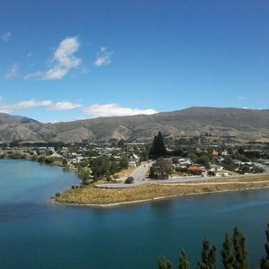 view from carpark
