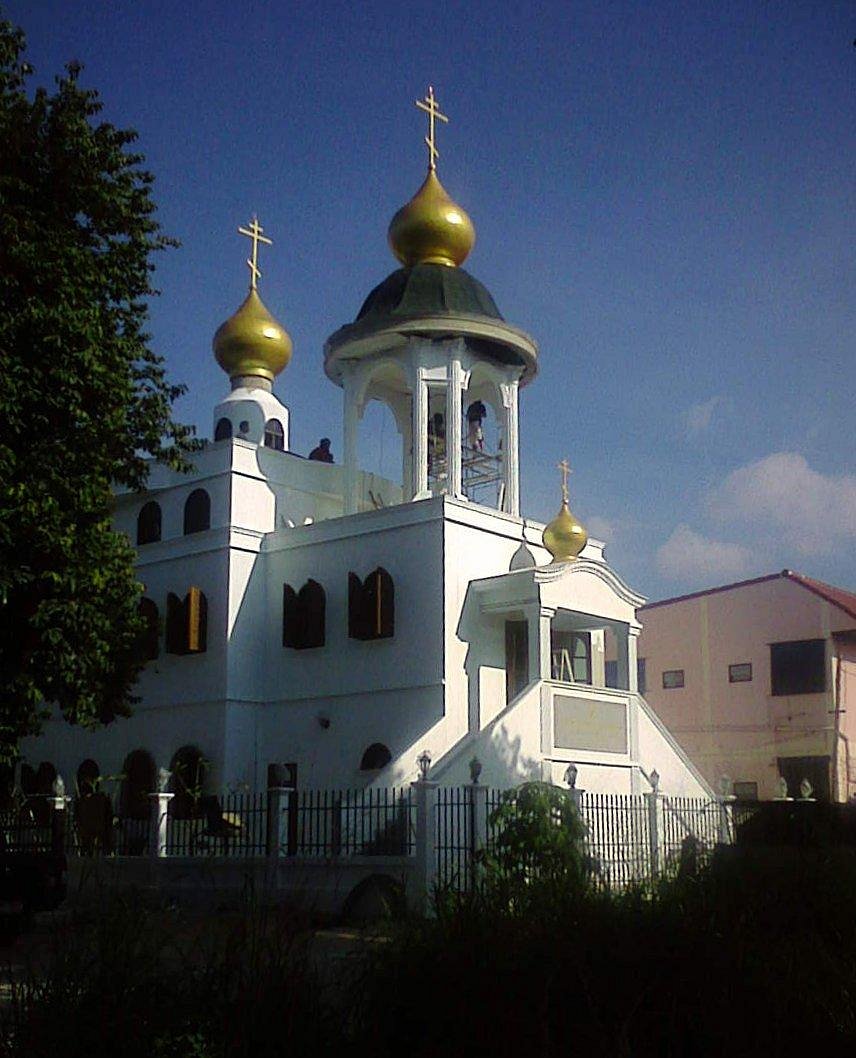 Православный храм в паттайе. Храм всех святых (Паттайя). Всехсвятская Церковь Таиланд. Храм христианский в Паттайе.