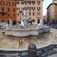Neptune's Fountain on Piazza Navona