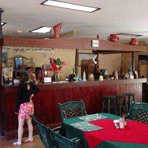 Restaurant and front desk