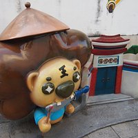 門口的獅子