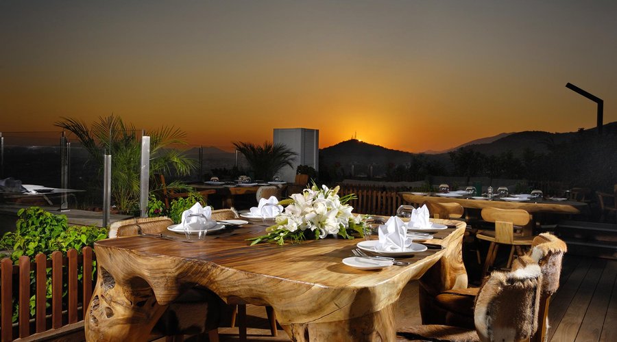 Located at the top of the Regnum Escana Boutique Hotel