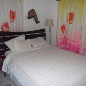 Bedroom 1 which also has a single bed