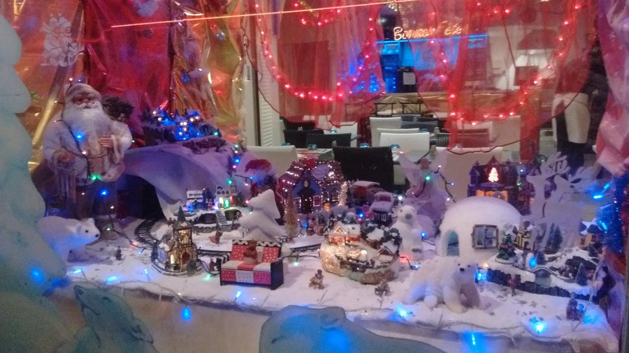 VITRINE DECORE NOEL