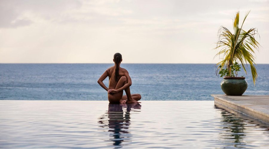 Infinity Pool Yoga
