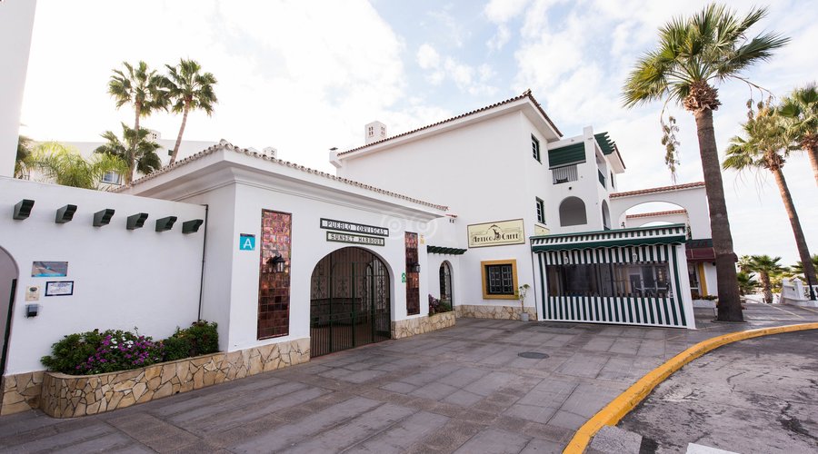 Street at the Pueblo Torviscas