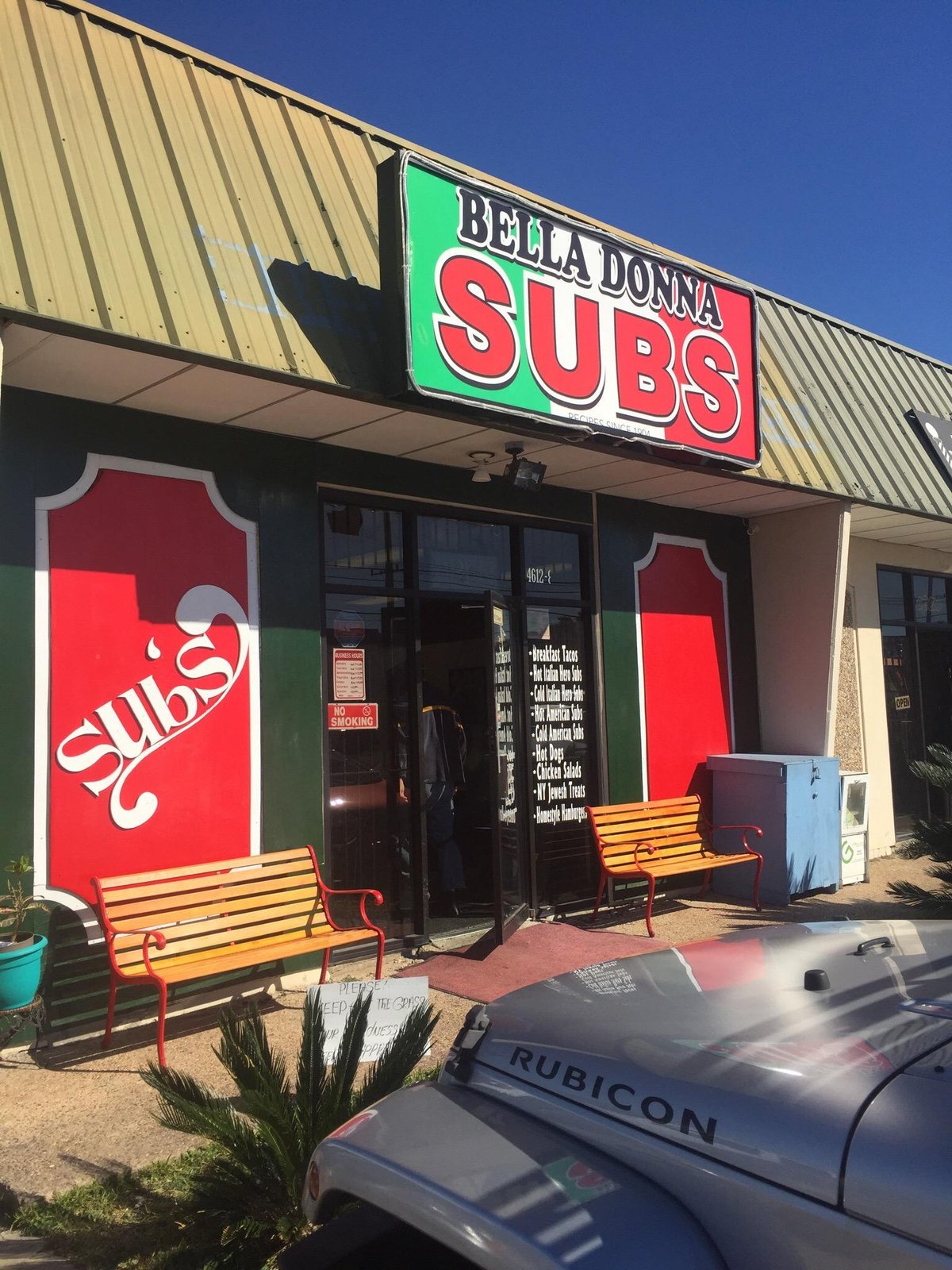 BELLA DONNA SUBS, Austin - South Austin - Menu, Prices & Restaurant Reviews  - Order Online Food Delivery - Tripadvisor