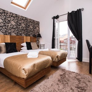 The Twin Room at the Hotel One Hundred