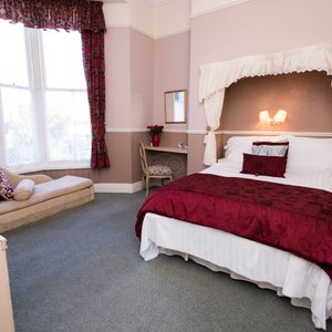 The Burgundy Double Room at the Panorama Hotel