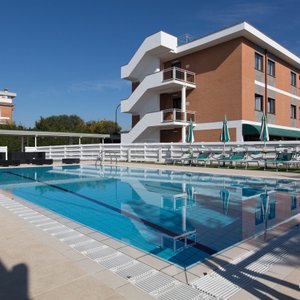 The Pool at the BEST WESTERN Hotel Rome Airport