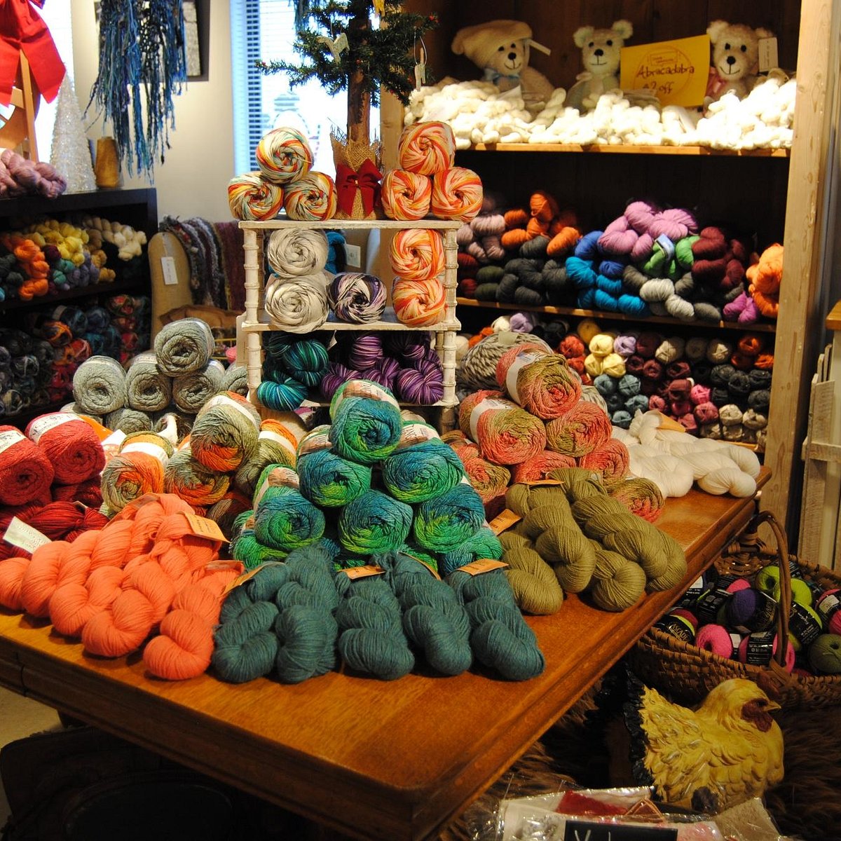 It's not all fun and games…oh, wait a minute…it's a Yarn Tasting! –  Love.Yarn.Shop.