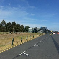 F1-GP Straight & Pits Buildings Albert Park Reserve