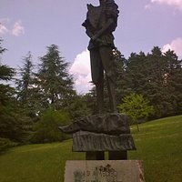 In Miramare park - monument to the Duke of Aosta