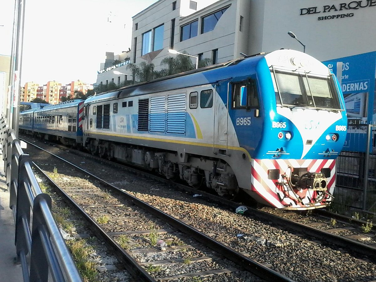 Argentina Ticket Train Ferrocarril General San Martin (X022)