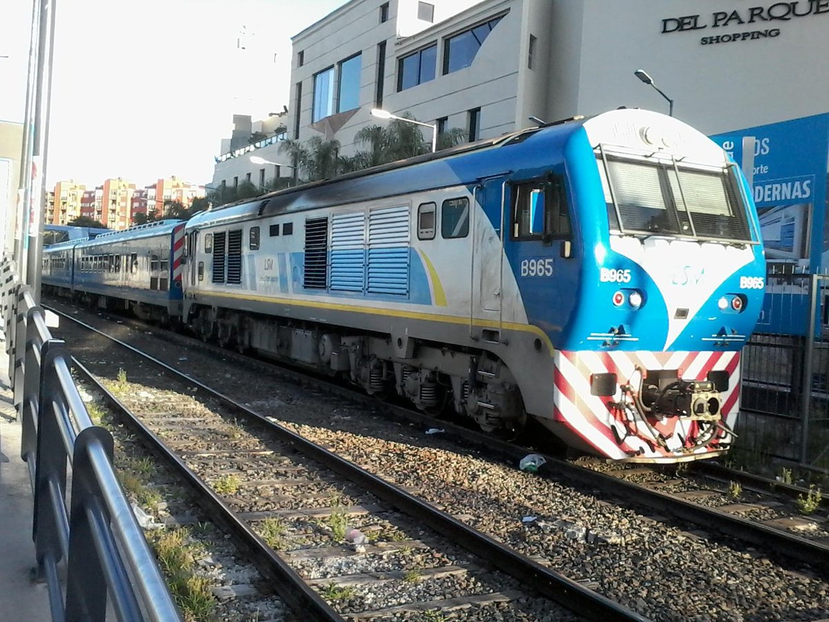 Argentina Ticket Train Ferrocarril General San Martin (X022)