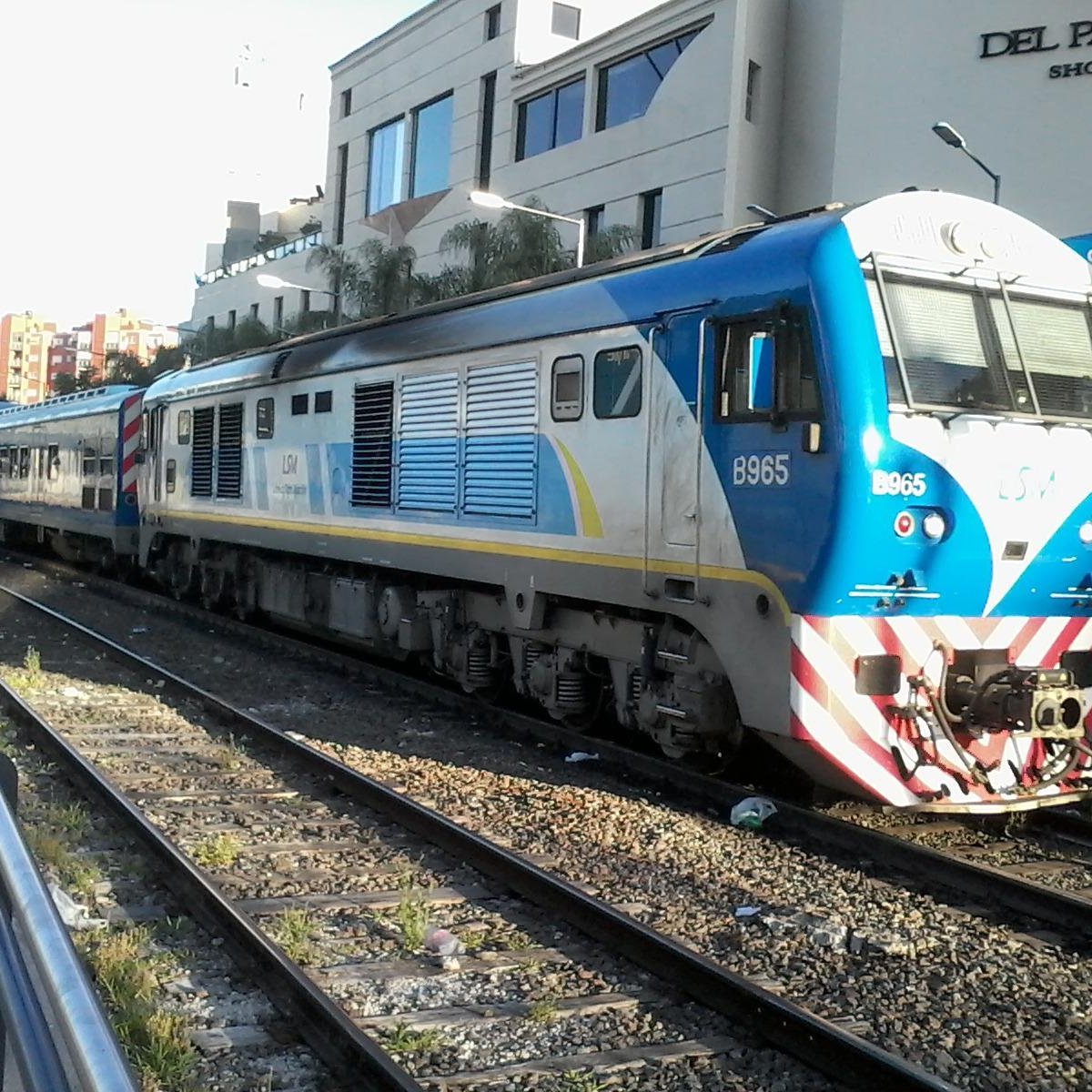 Argentina Ticket Train Ferrocarril General San Martin (X022)