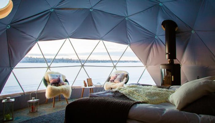 AURORA DOME - Prices & Campground Reviews (Finland/Lapland - Muonio)