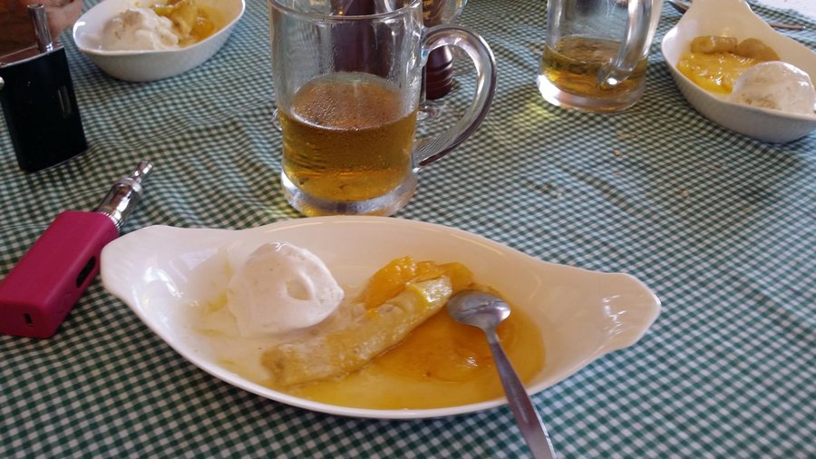 Ananas Banane Flambés