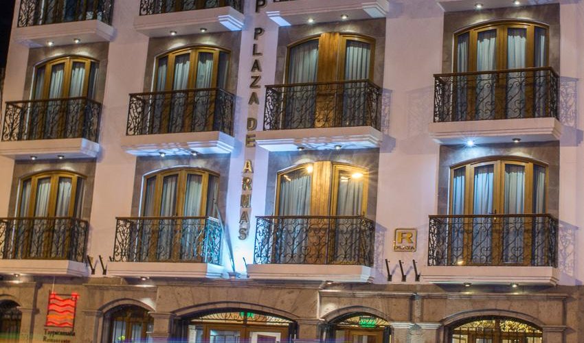 FRONT OF THE HOTEL