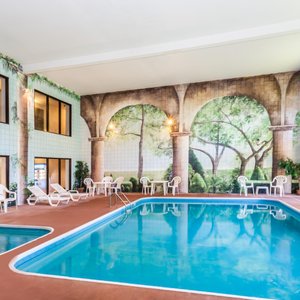 Our beautiful heated pool & spa