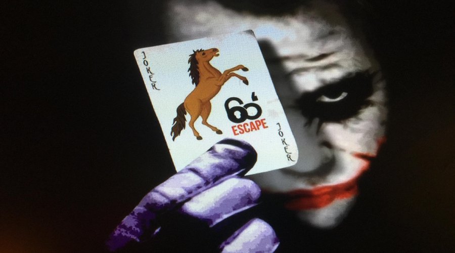 Le cheval du joker