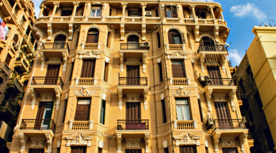 Outside view for our building