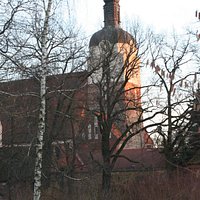 St. Gotthardt vom Rathenau-Platz aus