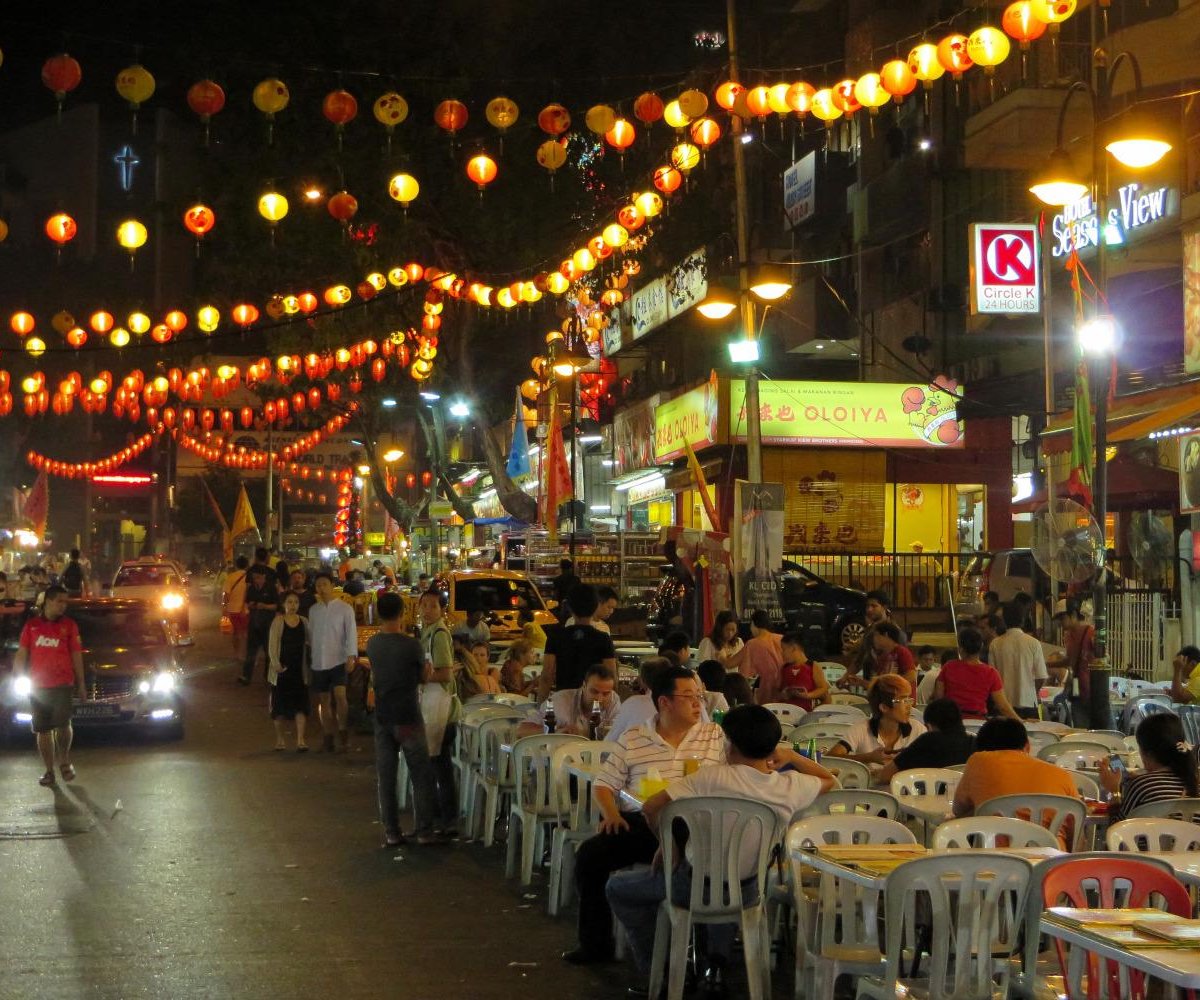 Alor Street Food Night Market  You will find numerous hawkers with