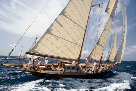 Florida Memory • Close-up view of the historic schooner Western Union -  Key West, Florida.