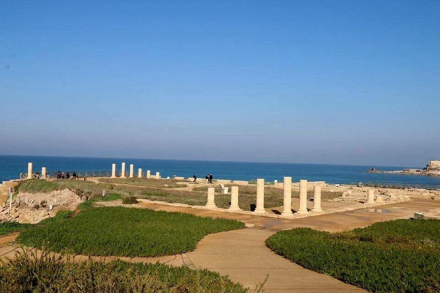 Theatre at Caesarea National Park image