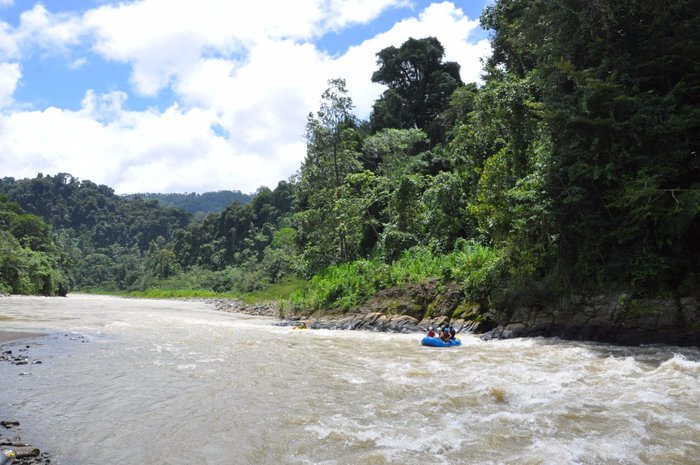 Whitewater rafting on the Savegre River, Quepos, Costa Rica.