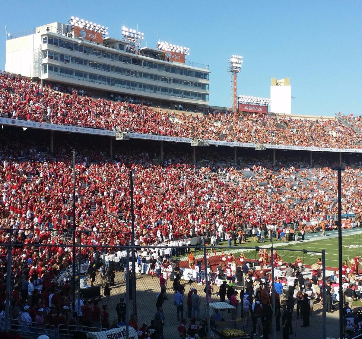 Cotton Bowl Seating Chart For Ou Texas Game | Cabinets Matttroy