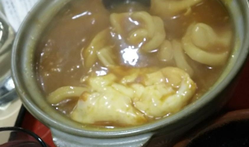 カレー耳うどん