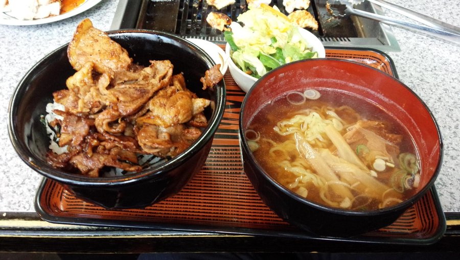 焼肉丼セット