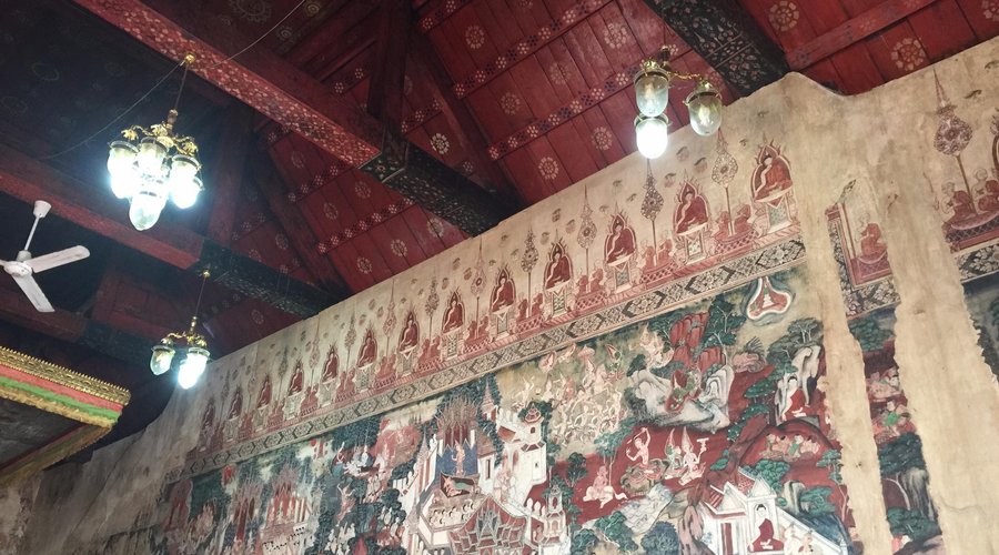 จิตรกรรมฝาผนังในพระอุโบสถ