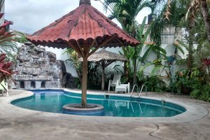 Piscine et plage